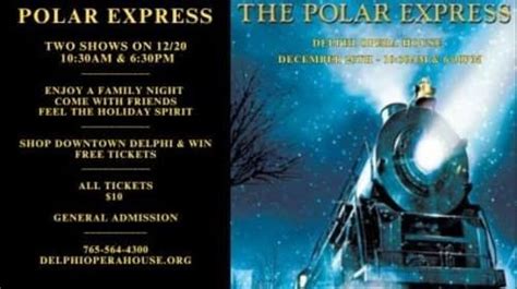 Family Movie: Polar Express, 109 S Washington St, Delphi, IN, United ...