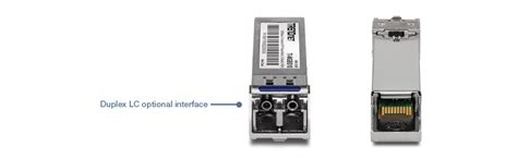 TI-MGBS10 1000Base-LX Industrial SFP Single-Mode LC Module (10km)