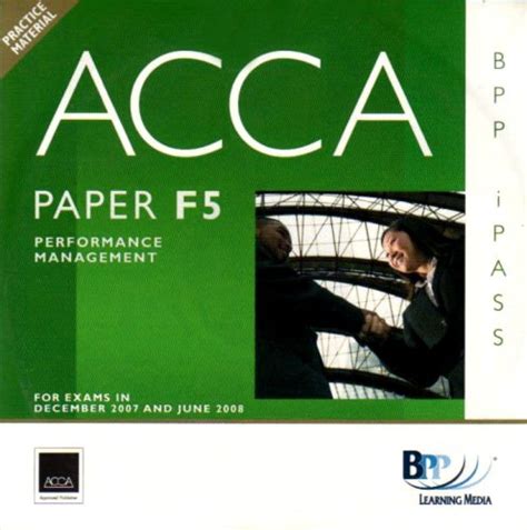 Buy ACCA (New Syllabus) - F5 Performance Management: i-Pass Book Online ...