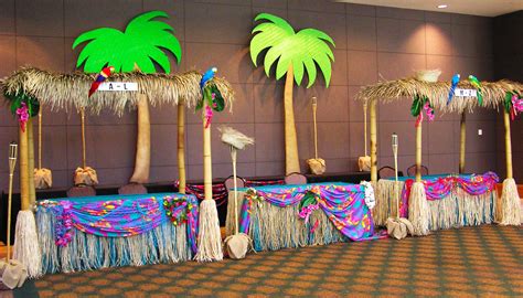 Luau decorations, Tiki party decorations, Luau party