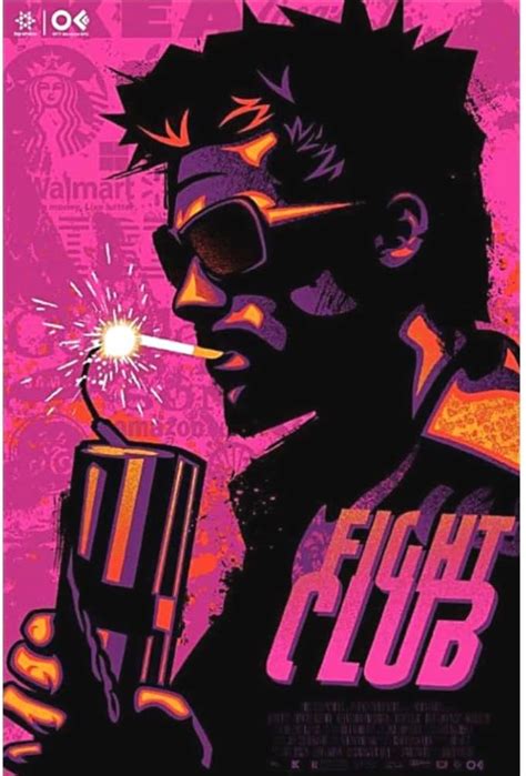 Tinywalk Motivational Quote wall poster | (12X18) | Fight Club : Amazon ...