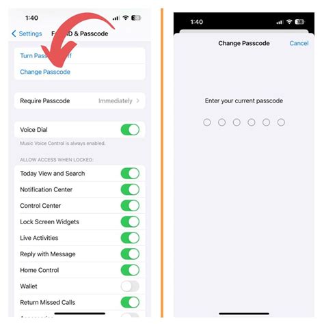 Image result for iPhone 12 Pro Max Change Passcode Screen