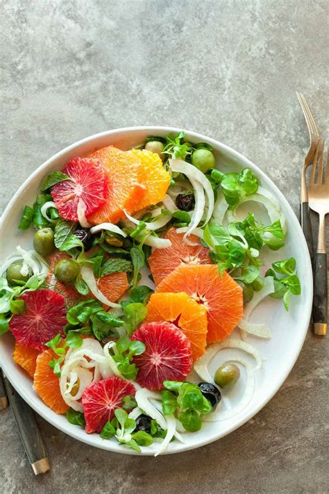 Orange and Fennel Salad with Olives
