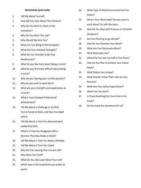 Interview Questions and Answers PDF 的图像结果