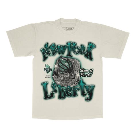 Playa Society New York Liberty Championship Ring T-Shirt