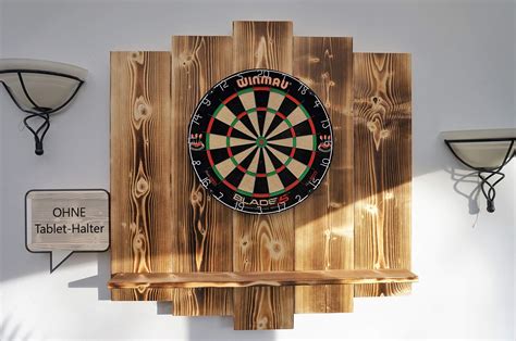 Buy WDS Darts Sports Wooden Dartboard Surround, Premium Dart Wall ...