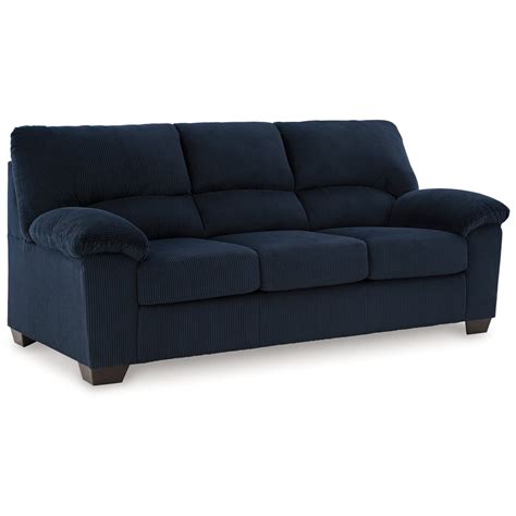 Signature Design by Ashley SimpleJoy 2420538 Sofa in Corduroy Fabric ...