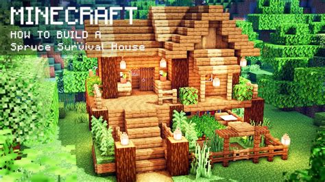 Image result for Spruce Minecraft Survival House Tutorial