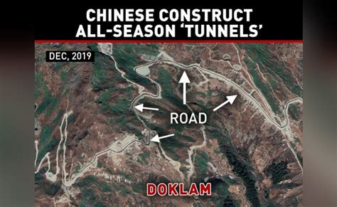 NDTV Exclusive: ठंड के मौसम में पहुंच के लिए डोकलाम में सुरंगों का ...