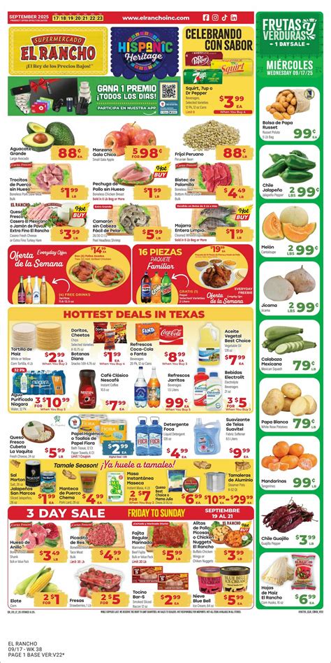 El Rancho Weekly Ads from September 24
