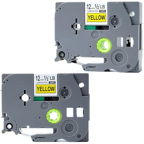 Replace Brother PTouch Labels Tape TZe631 TZ631,1/2 Inch(12mm) W x 26.2 ...
