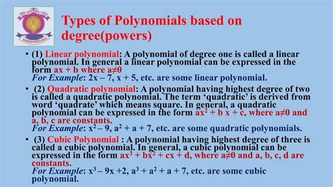 Image result for Polynomials Class 9 Real Life Examples