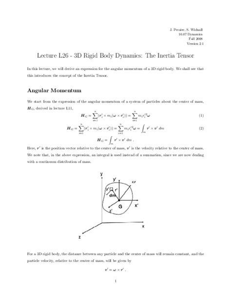 Inertia Tensor 的图像结果