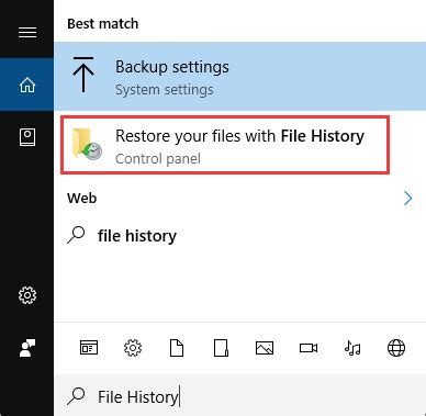 Recover File History 的图像结果