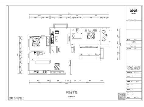 新中式风格室内装修效果图-兴义山海湾东苑三居132平米-名匠装饰