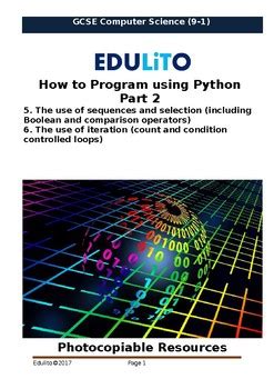 Program 2nd PU Python 的图像结果