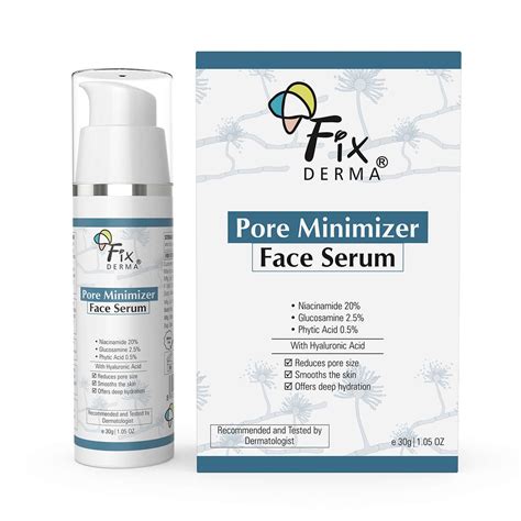 Buy FIXDERMA 20% NIACINAMIDE SERUM FOR FACE FOR PORE MINIMIZER - 15G ...