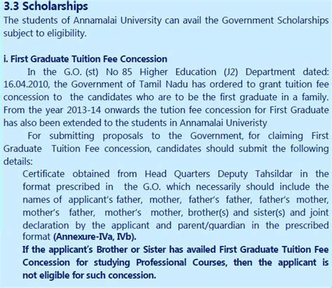 Annamalai University DDE Examination Subject Codes