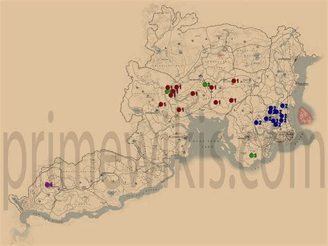 All Special Chance Encounters Locations | Red Dead Redemption 2 Guide ...