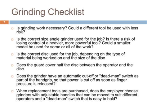 Image result for Using Grinders Safely
