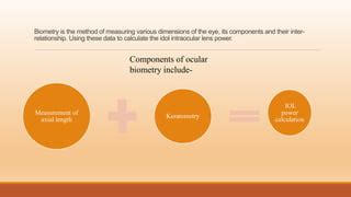 Image result for Occular Biometry