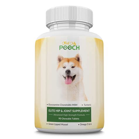 Buy Feed My Pooch Advanced Joint Supplement - High Strength Chewable s ...