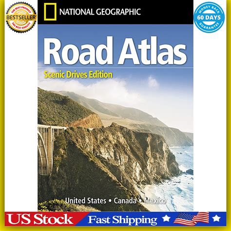 Rand Mcnally USA Road Atlas 2023 BEST Large Scale Travel Maps United ...