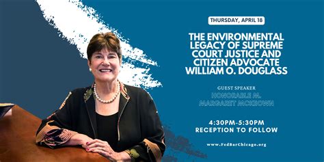 Environmental Legacy of Justice William O. Douglas | FBA Chicago