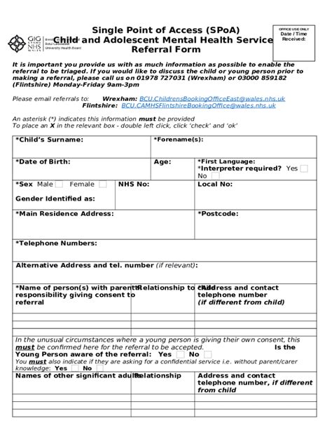 Single Point of Access (Children SPOA) - Children's Intensive Services ...