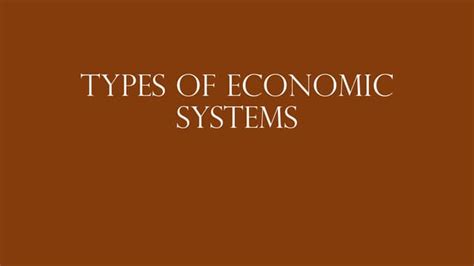 Economic System Types 的图像结果