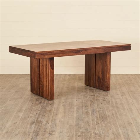 Buy Satvva Sheesham Wood 6-Seater Dining Table - Brown from Home Centre ...