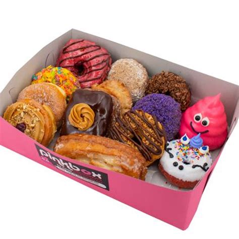 Pink Box Of Donuts