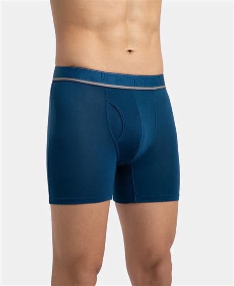 Buy Tencel Micro Modal Elastane Stretch Solid Boxer Brief with Natural ...