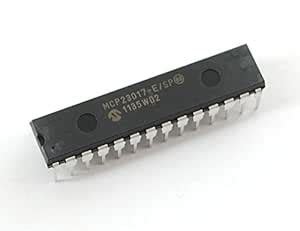 kjdElectronics 5 pcs - MCP23017 - i2c 16 input/output port expander ...
