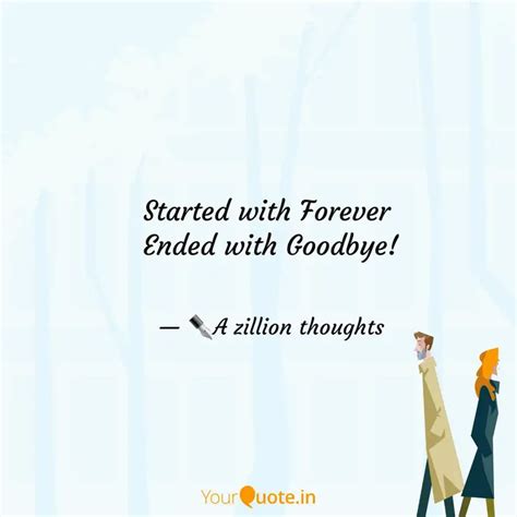 Started with Forever End... | Quotes & Writings by Athi Ra | YourQuote