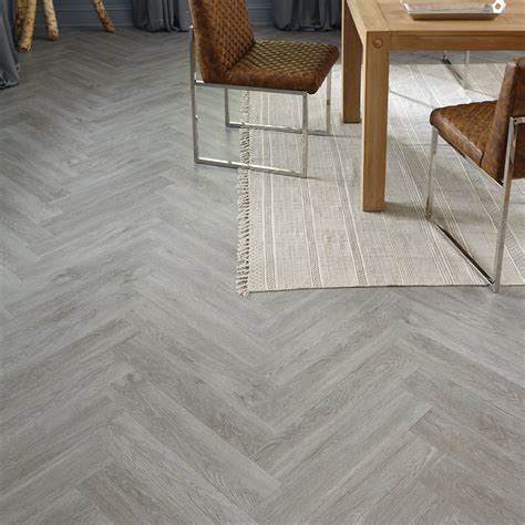 Coreluxe xd 6mm w pad citadel gray oak rigid vinyl plank flooring 5 in ...