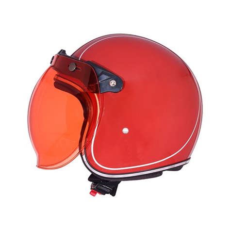 BOBBER CELL OPEN FACE HELMET - MAROON
