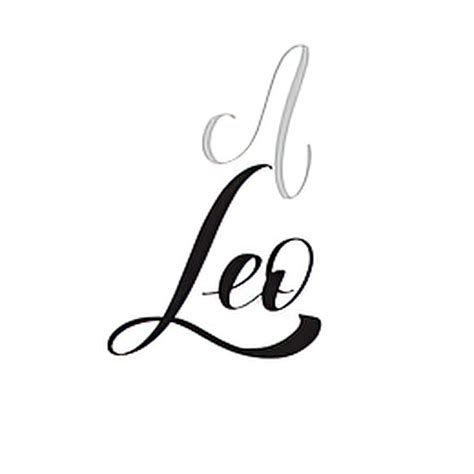 Leo Name Tattoo