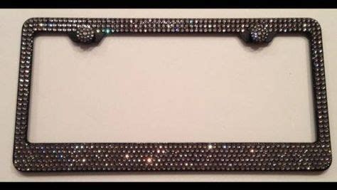 Image result for Custom Bling License Plate Frames