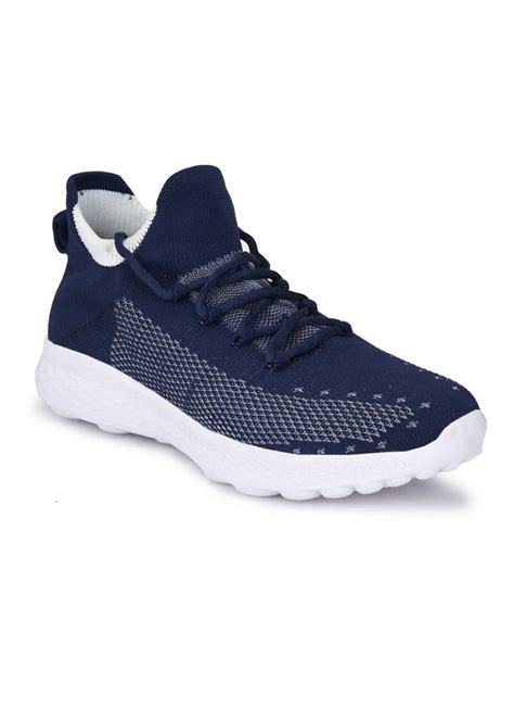 Get Woven Textured High Ankle Running Shoes at ₹ 919 | LBB Shop