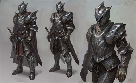 Fantasy Knight Concept Art