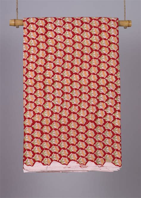 Melody of Moana Cotton Hand Block Printed Fabric – The Printroots