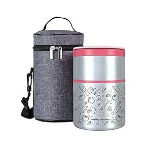 Buy Lille Home Vacuum Insulated Stackable Stainless Steel Thermal Lunch ...