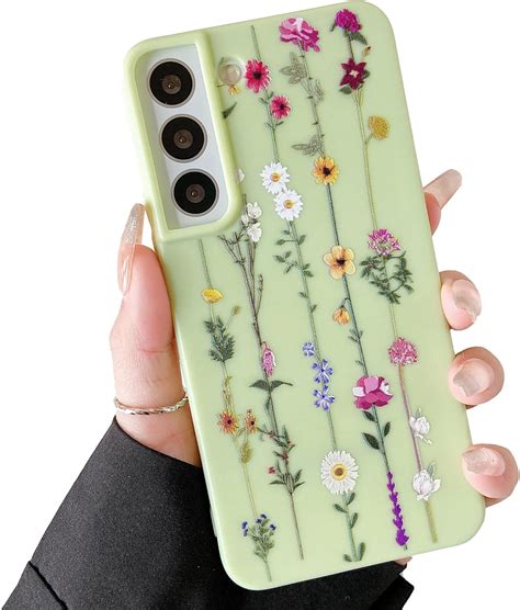Amazon.com: ZTOFERA Floral Case for Samsung Galaxy S21 FE 5G,Cute ...