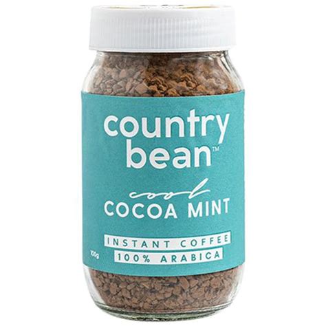 Country Bean Flavoured Instant Coffee - Cocoa Mint