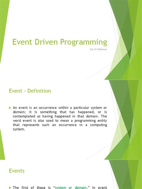 Image result for Event-Driven Programming Language