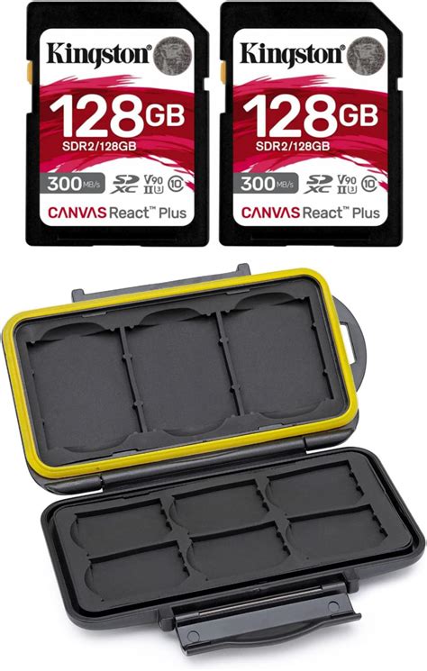 Amazon.com: Kingston Canvas React Plus 256GB SD Card | SDXC UHS-II ...