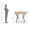 wow craft Multi-Purpose Foldable and Portable 2-Seater Dining Table ...