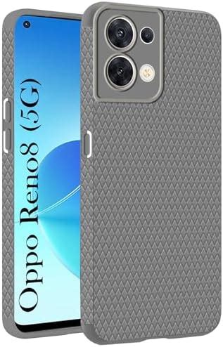 Jkobi Back Cover Case for Oppo Reno 8 5G (Liquid Silicone | Side Grip ...