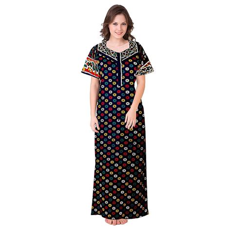 Buy Hosieryhome-100% Soft Cotton Floral Pattern Blue Colour New Print ...